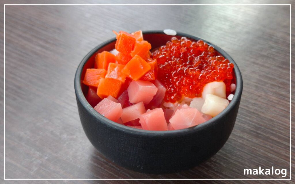 定山渓ビューホテルの海鮮丼