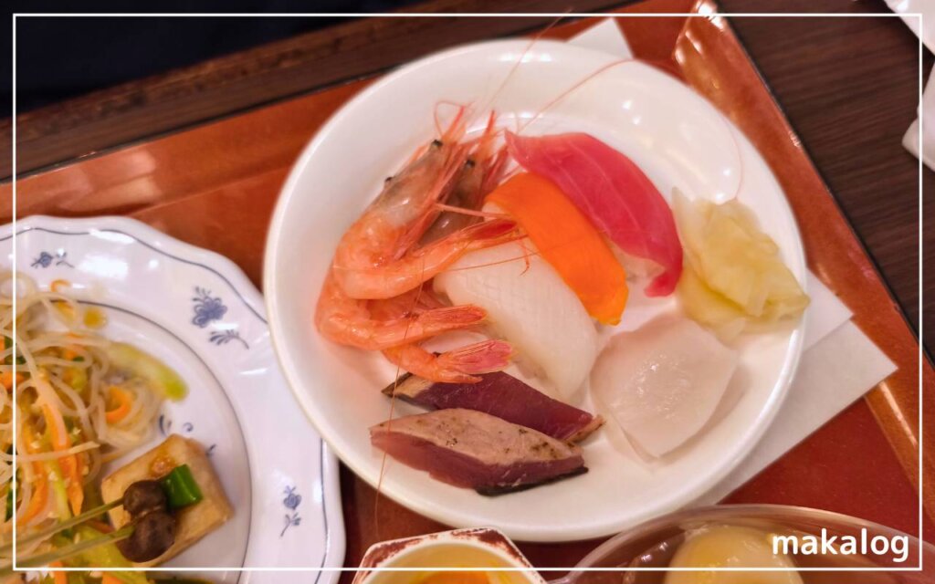 定山渓ホテルの夕食バイキング