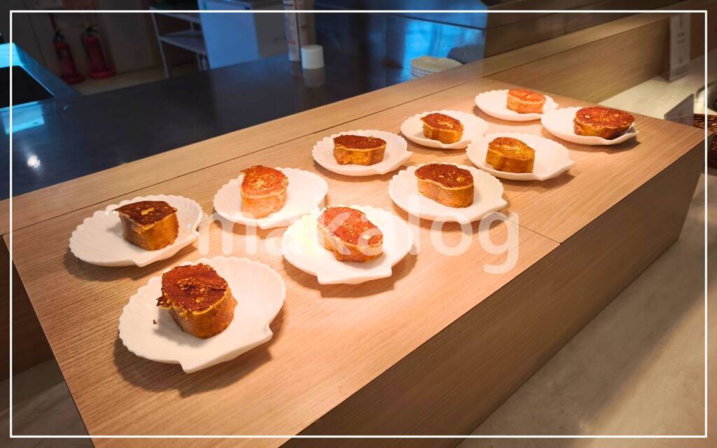 【ホテルまほろば】グリーンテラスの朝食　フレンチトースト