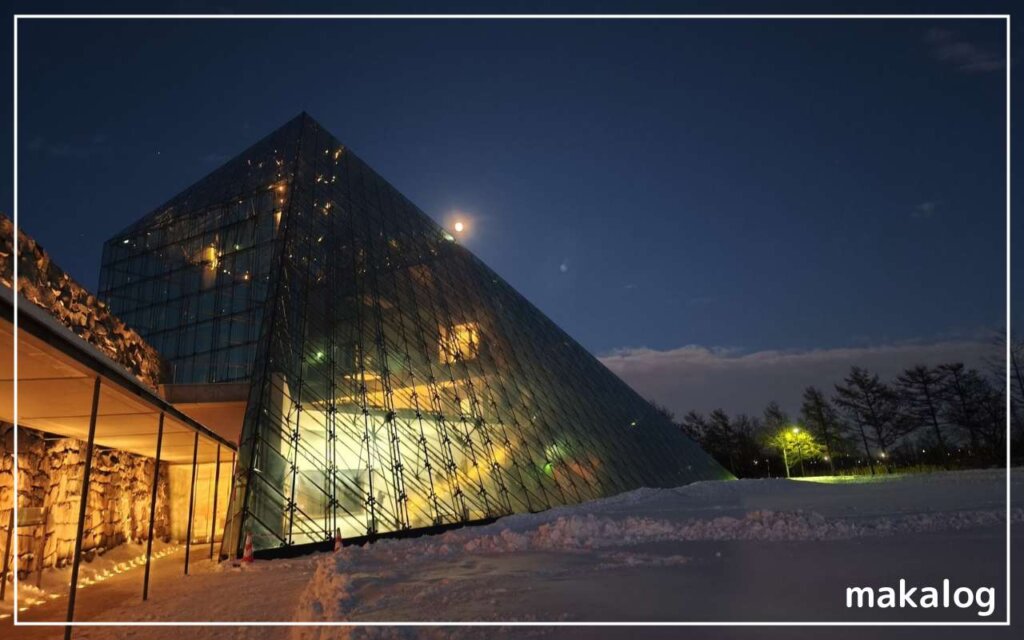 モエレ沼公園の夜